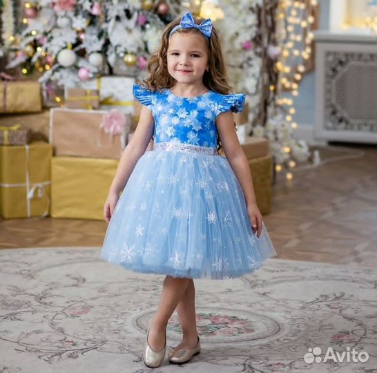 Платье для девочки 92