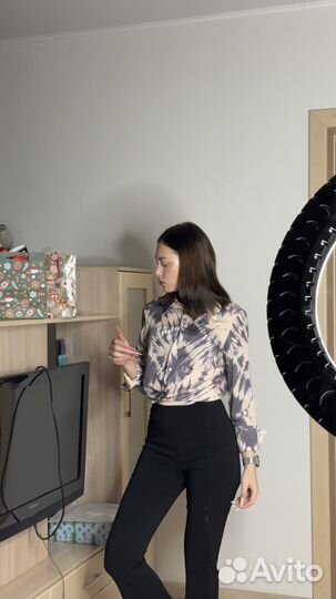 Рубашка женская принт 42