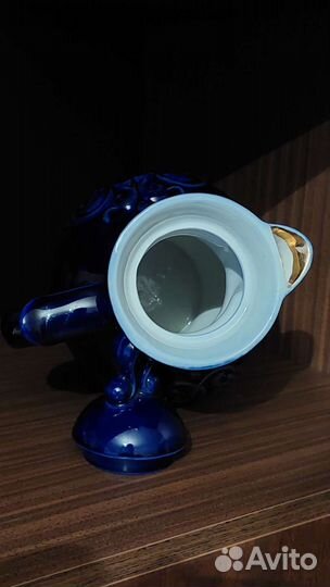 Кувшин кобальт Бронницкий завод Возрождение
