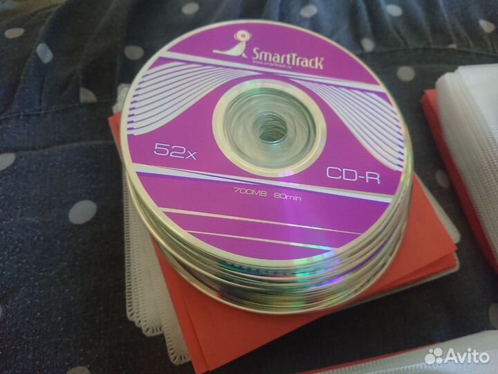 Диски чистые cd-r, dvd-r