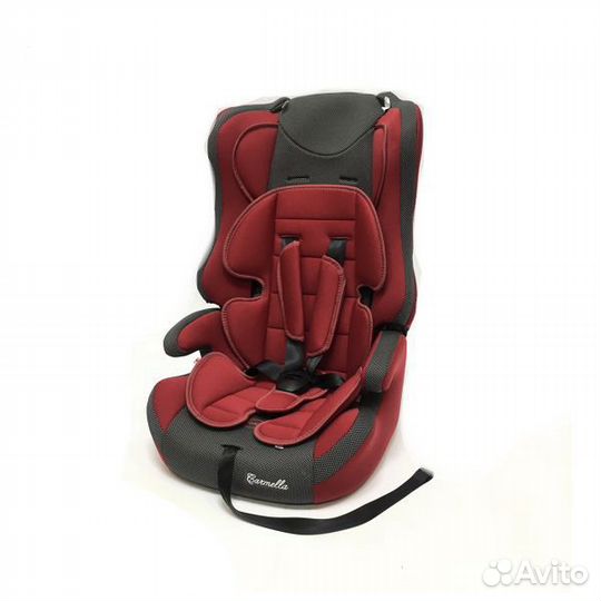 Детское автокресло 9-36кг Мишутка 513 RF бордо
