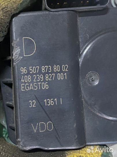 Дроссель 2.0 RFJ EW10A Ситроен Пежо