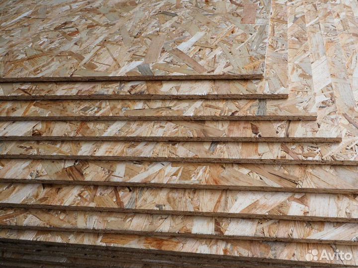 Плита осб 9мм Кроношпан