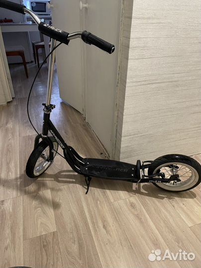 Самокат детский с надувными колесами