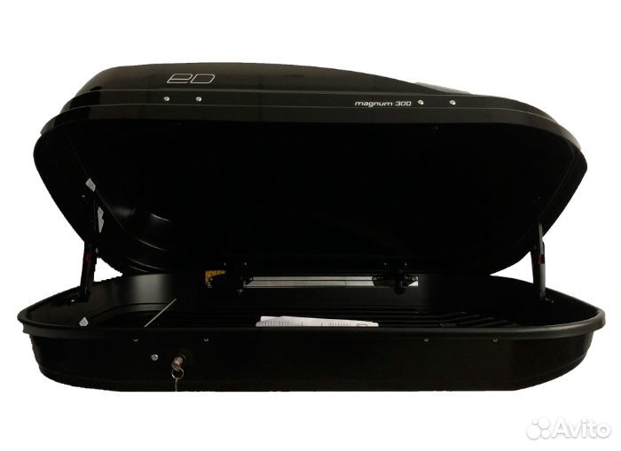 Автомобильный бокс Магнум 300 (черный карбон)