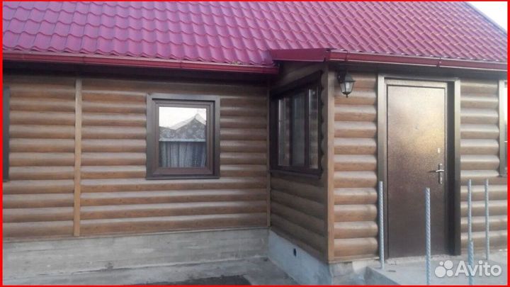 Фасад дома из сайдинга