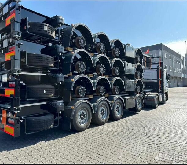 Полуприцеп контейнеровоз Donat Trailer DNT3, 2023