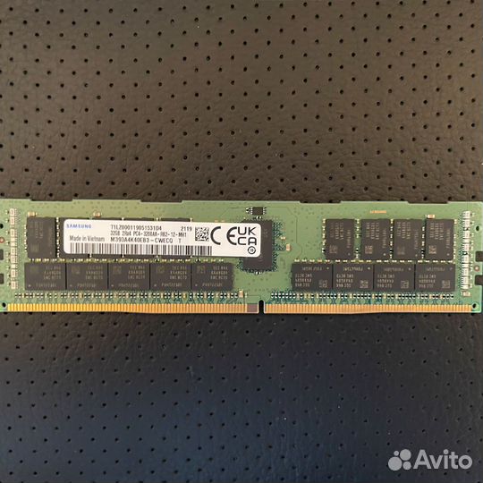 Samsung DDR4 ECC REG 32Гб 3200мгц 2Rx4