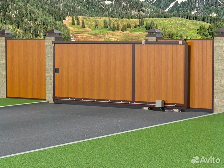 Откатные ворота