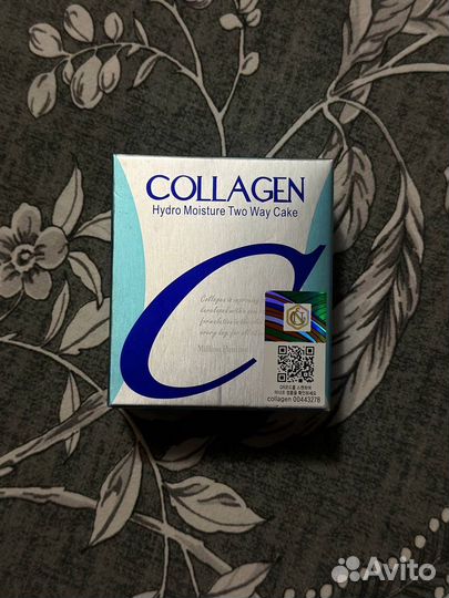 Пудра и тушь collagen