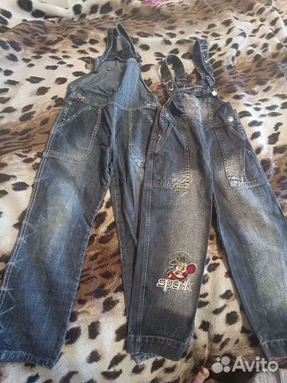 Бронь.Комбинезоны джинсовые пакетом
