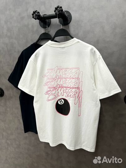 Футболка Stussy унисекс оверсайз (Новинка 2024)