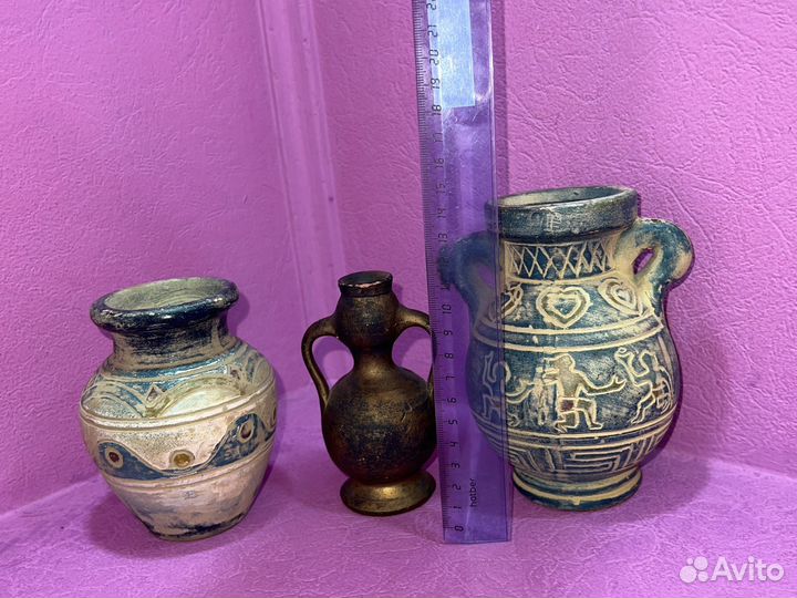 Керамическая ваза ручной работы