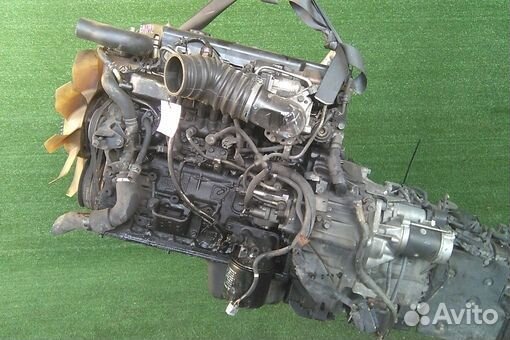 Двигатель в сборе двс nissan condor bkr81e 4HL1 20