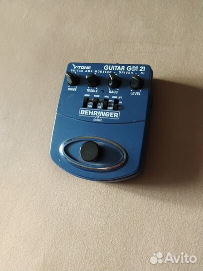 Гитарный эффект behringer GDI21