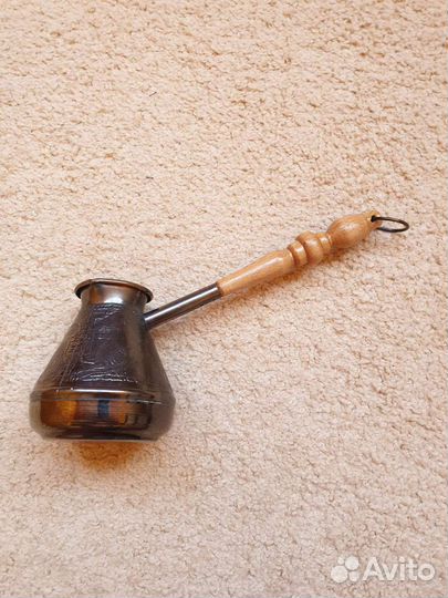 Турка для кофе медная