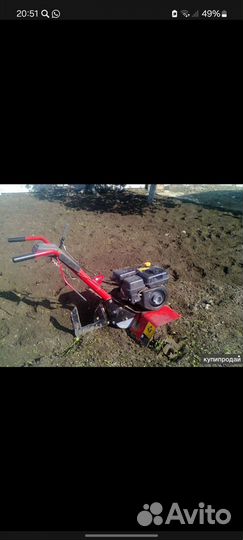 Культивация земли мотоблоком