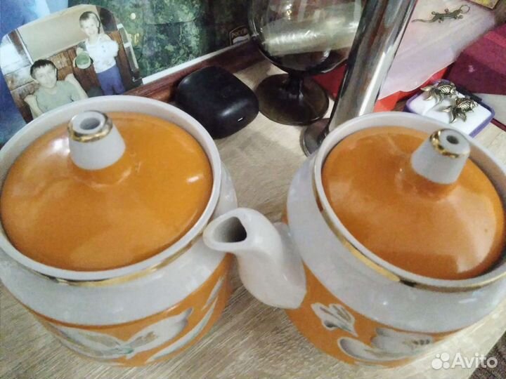 Заварочный чайник + сахарница