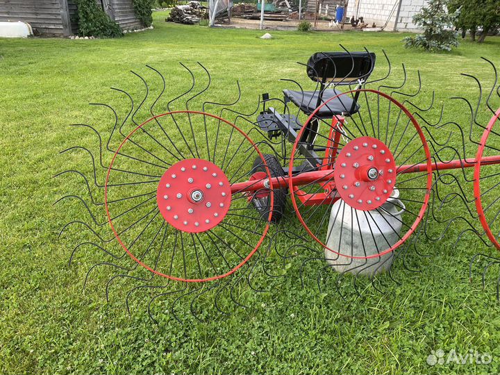 Ворошилка для мотоблока с адаптором