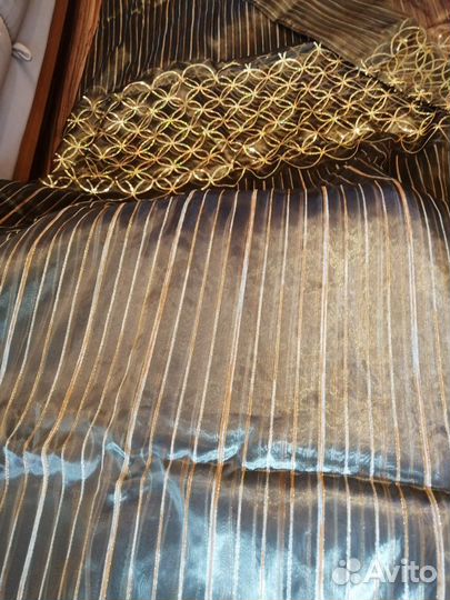 Штора органза новая 6м*2,6м