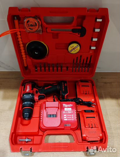 Бесщеточный дрель-шуруповерт Milwaukee 36 v