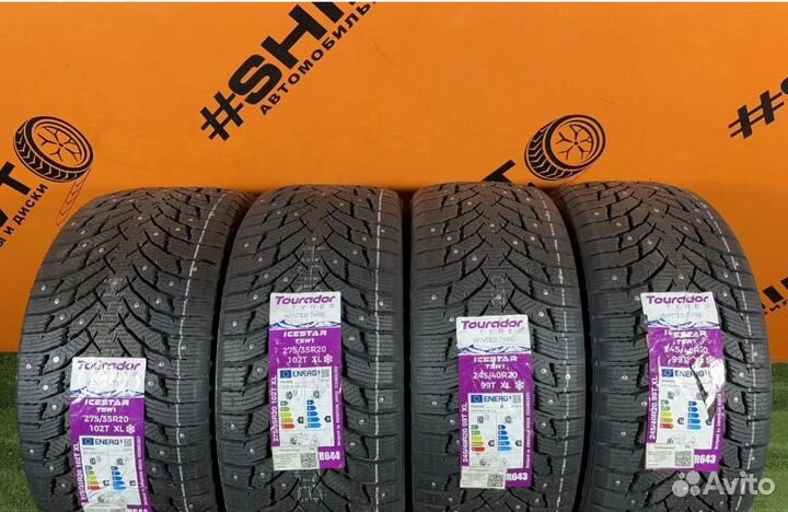 Tourador Ice Star TSW1 245/40 R20 и 275/35 R20 103T
