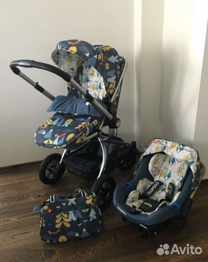 Прогулочная коляска 3 в 1 Cosatto ooba