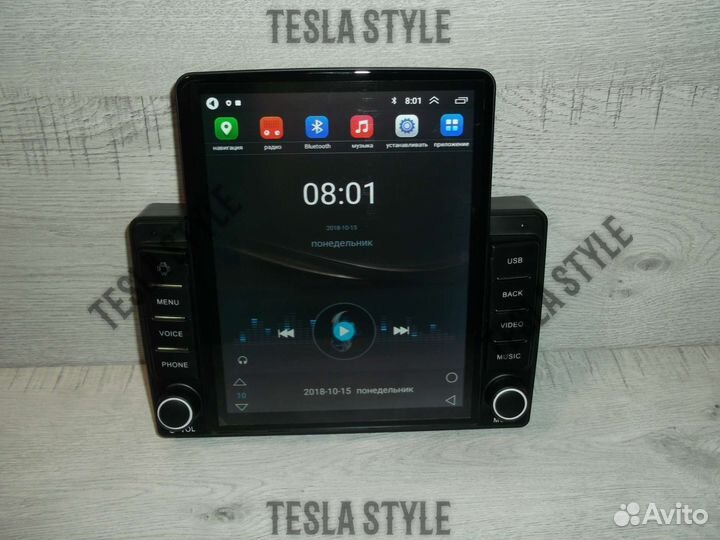 Магнитола Volkswagen Touareg Tesla Android GPS