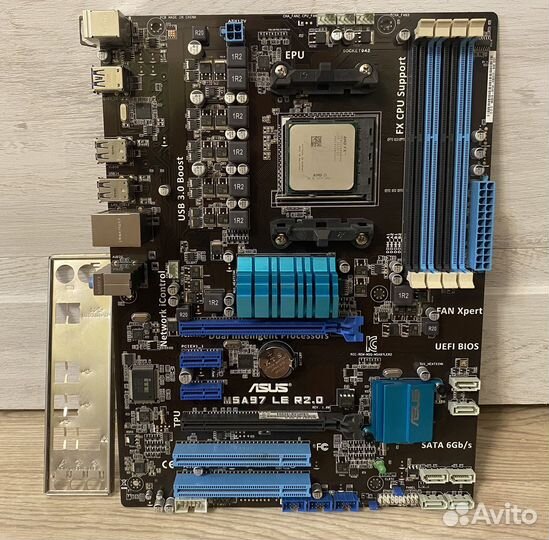 Комплект Asus M5A97+ FX 8 ядер