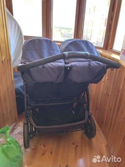 Коляска для двойни Peg Perego Book For Two Indigo