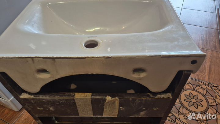 Раковина с тумбой в ванну бу 50*38