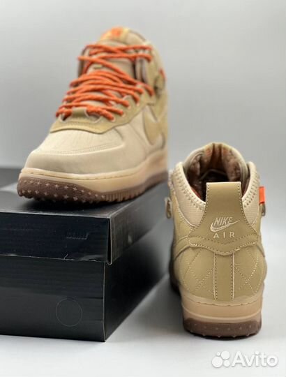 Кроссовки Nike Air Force 1 Duckboot с мехом