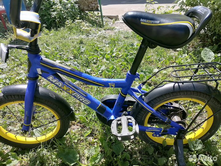 Детский велосипед Maxxpro колеса 14