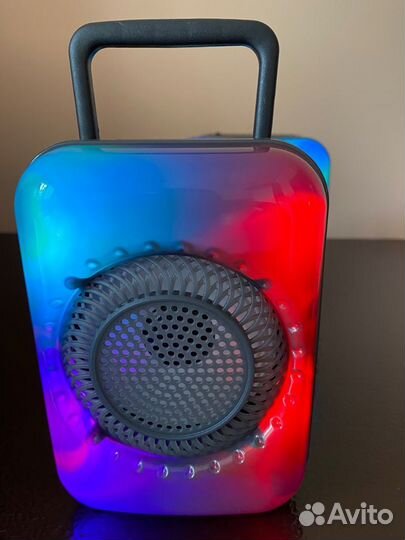 Портативная колонка Bluetooth с LED подсветкой