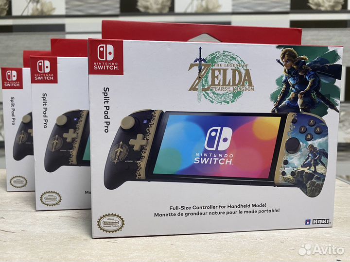 Hori Split Pad Pro Zelda Tears Of The Kingdom