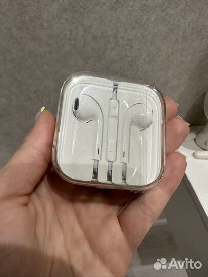 Наушники apple earpods проводные