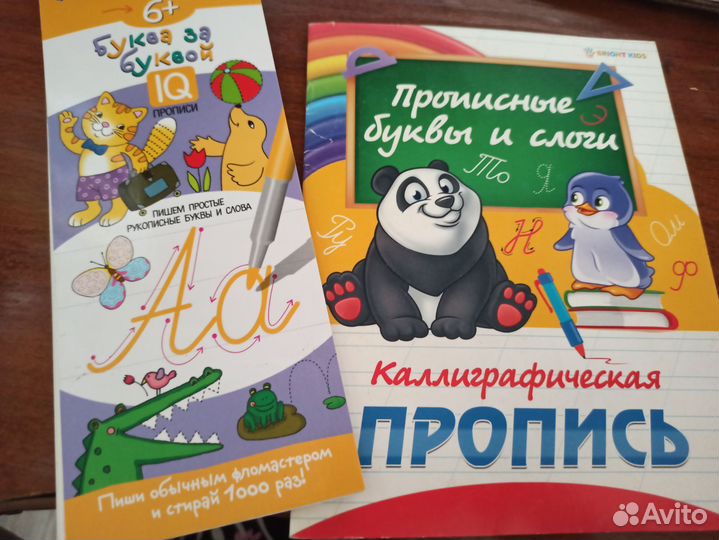 Прописи и рабочие тетради