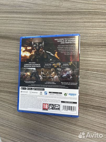 Atomic heart ps5 диск