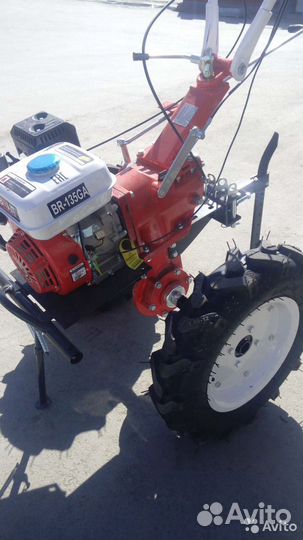 Мотоблок с электростартом и дифференциалом 9 л.с