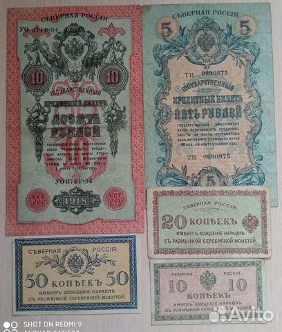 10,20,50 коп 5,10 рублей северная россия RRR