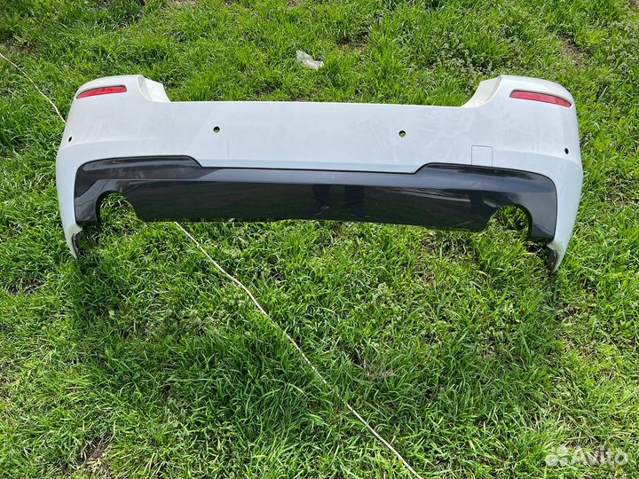 Юбка заднего бампера bmw f 10 m-пакет