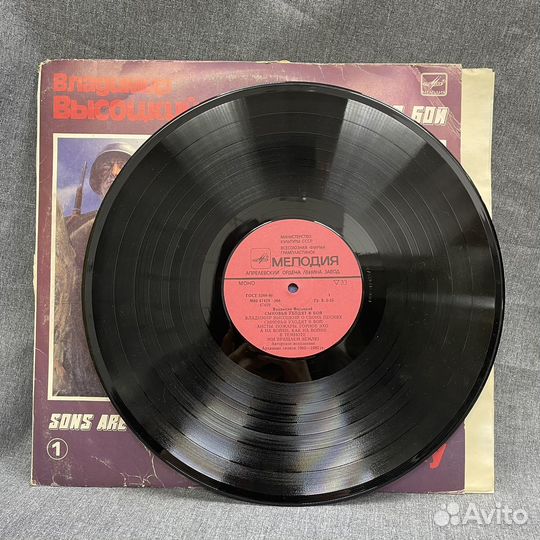 Виниловые пластинки Владимир Высоцкий Сыновья