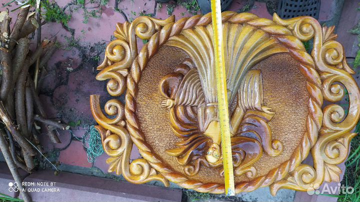 Поднос кедр