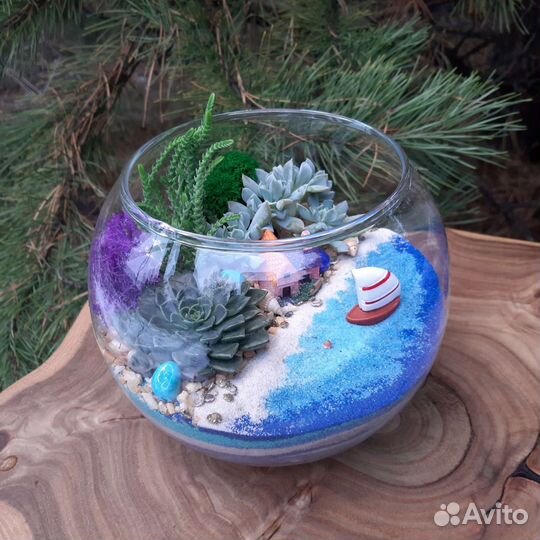 Флорариум. Подарки. Цветы