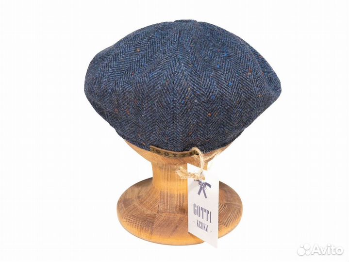 Твидовая кепка восьмиклинка