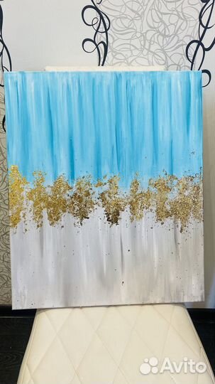 Картина маслом Морская волна, 50*60