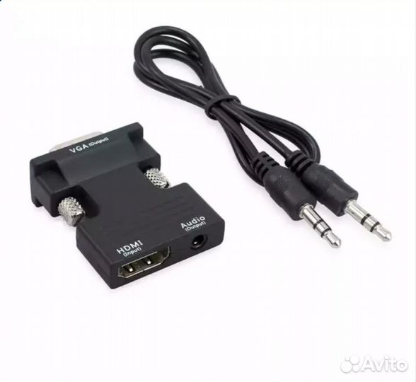 Адаптер -Переходник hdma-VGA с аудиовыходом