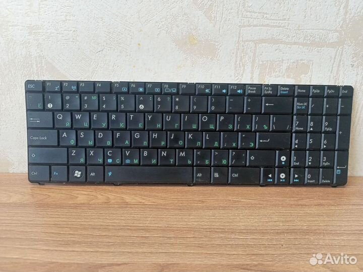 Клавиатура ноутбука Asus K70 K61 K60 K51 K50 F52