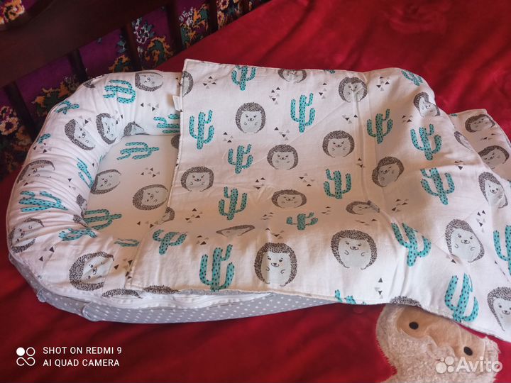 Продам кокон для новорождённых