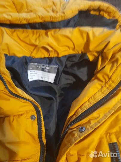 Куртка детская зимняя для мальчика 98